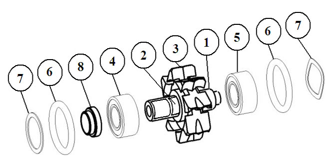 Partes Turbina Dental | Cl&iacute;nica Dental Artdenta Valencia