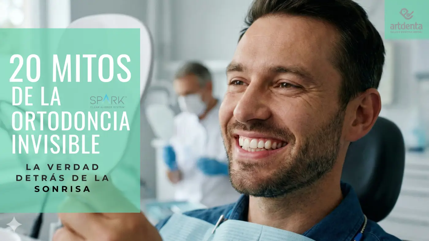 Banner Mitos Alineadores invisibles || Cl&iacute;nica Dental Artdenta en Benimaclet